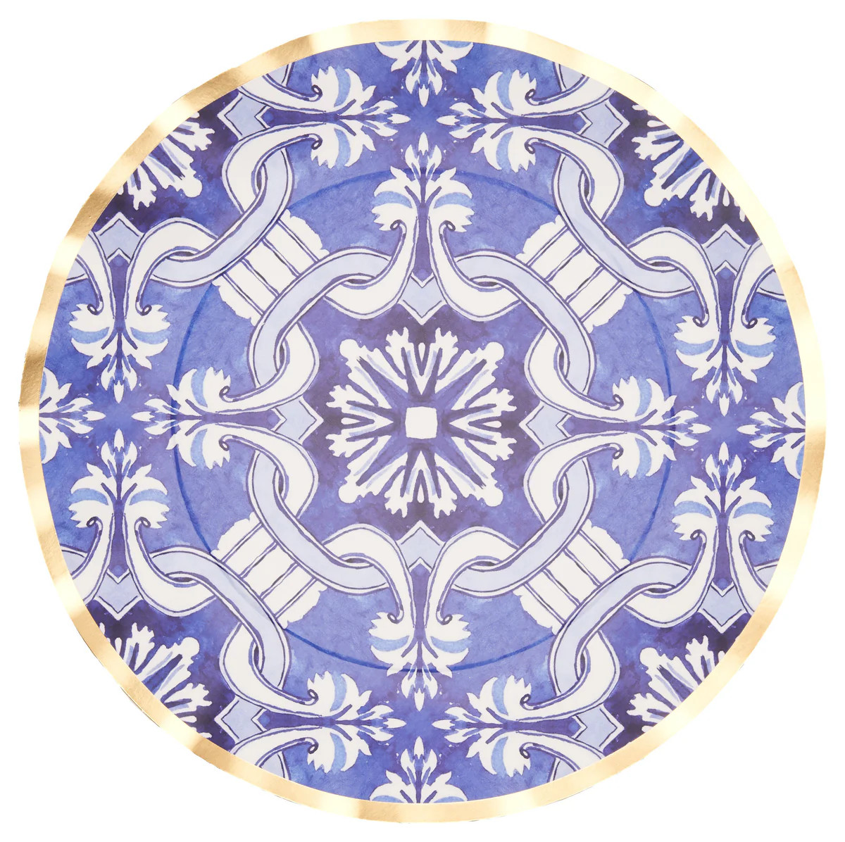 Moroccan Nights Wavy Paper Dinner Plate/8pk | Sophistiplate
