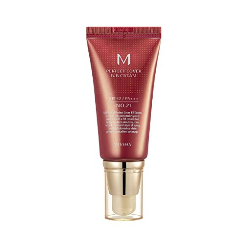 MISSHA M Perfect BB Cream No.21 Light Beige for Bright Skin SPF 42 PA +++ 1.69 Fl Oz - Tinted Moisturizer for face with SPF | Amazon (US)