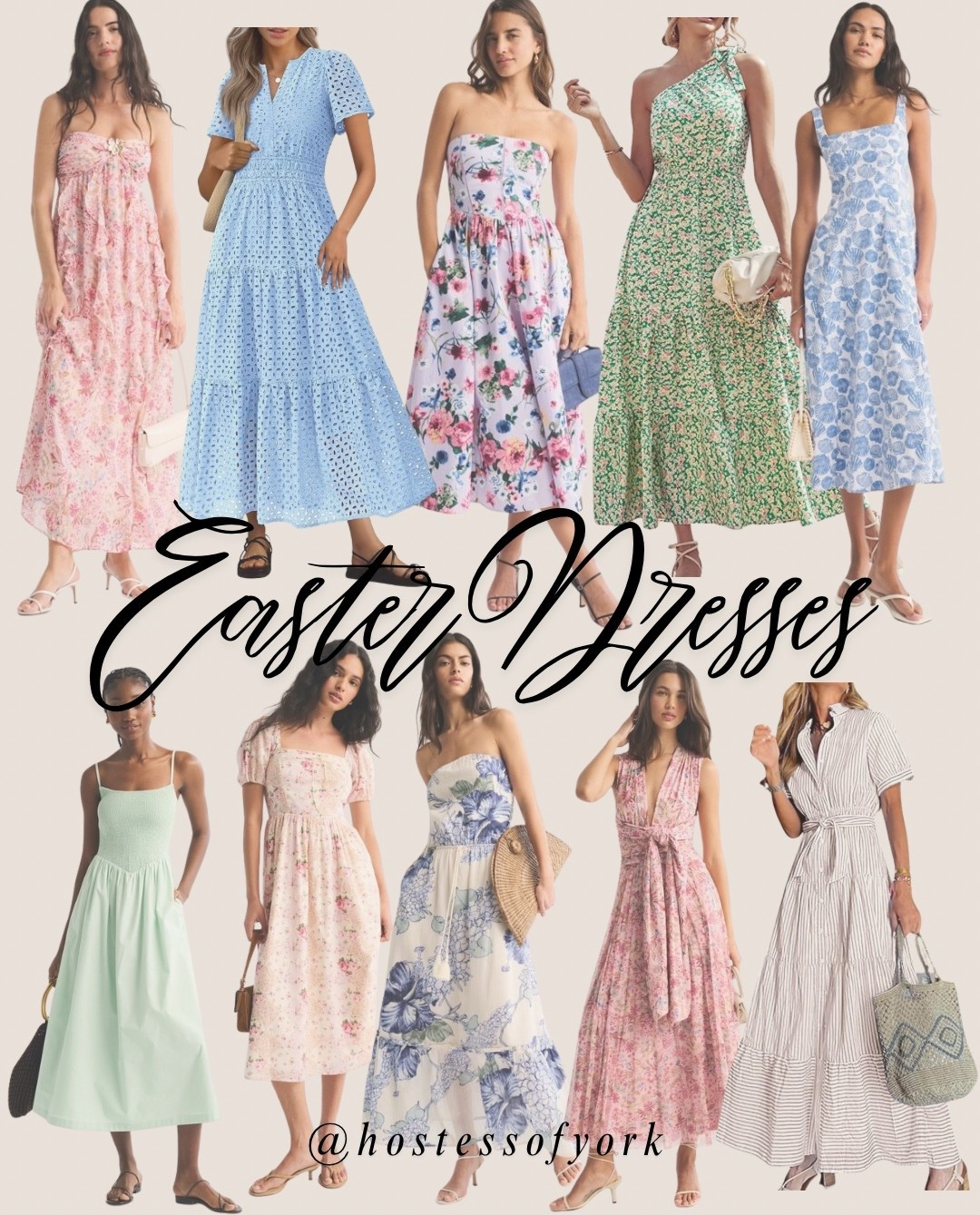 My favorite Easter dresses! These colorful dresses are perfect for spring! 

#dress #outfits #floral #flowers #easter #dresses #spring #sundress #garden #party #hostess #hosting #bows #brunch #vacation 

#LTKSpringSale #LTKTravel #LTKSeasonal