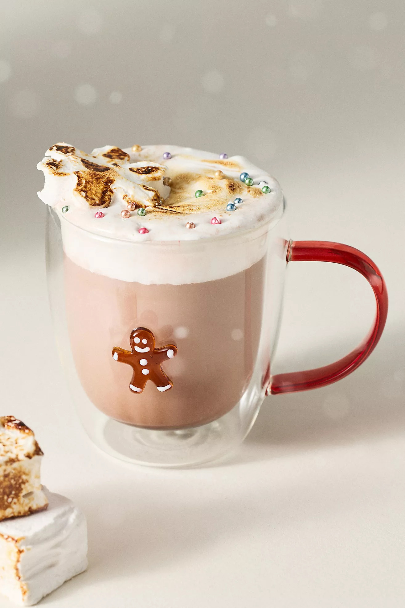 The Icon Glass Mug: Holiday Edition | Anthropologie (US)