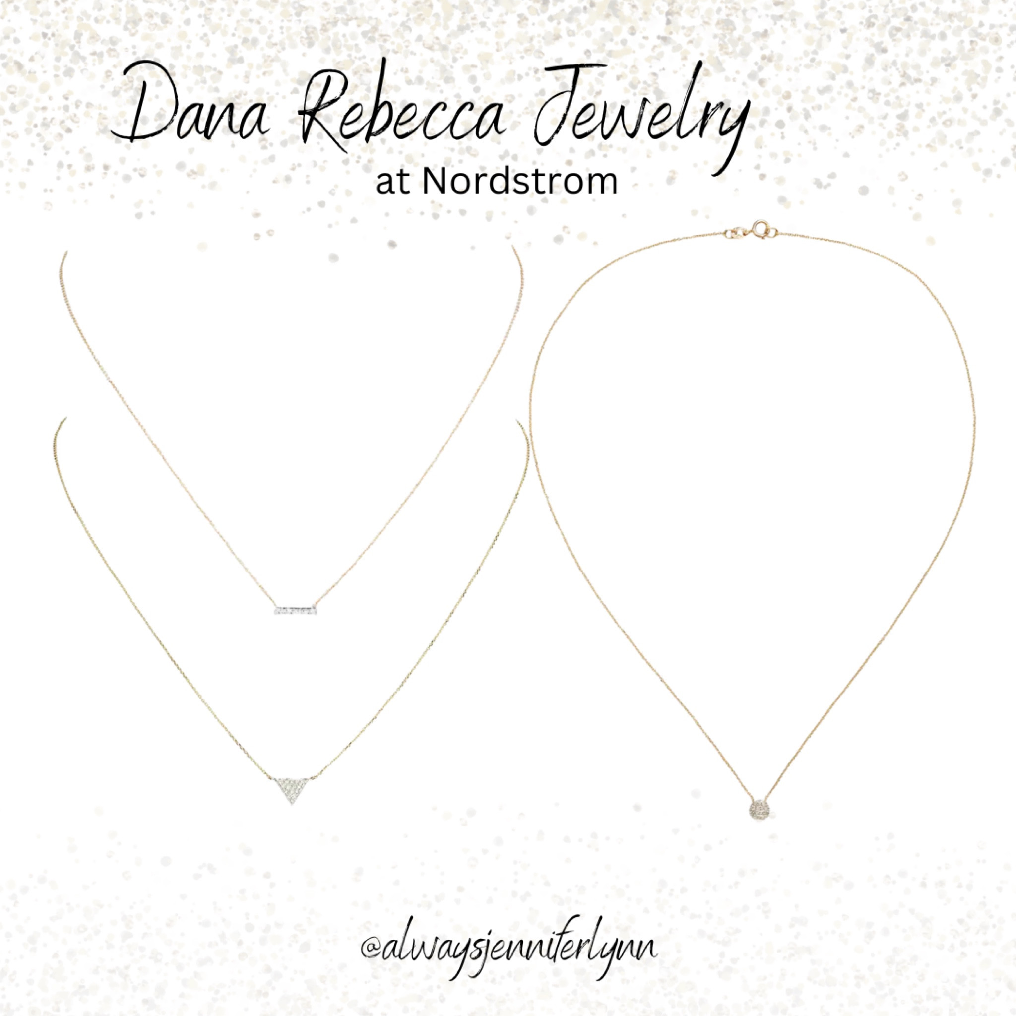 Dana Rebecca jewelry at Nordstrom. Gifts for her.  Dainty jewelry  

#LTKstyletip #LTKHoliday #LTKGiftGuide