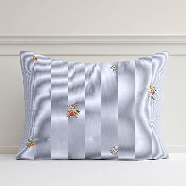 Delilah Embroidered Standard Sham | Pottery Barn Teen