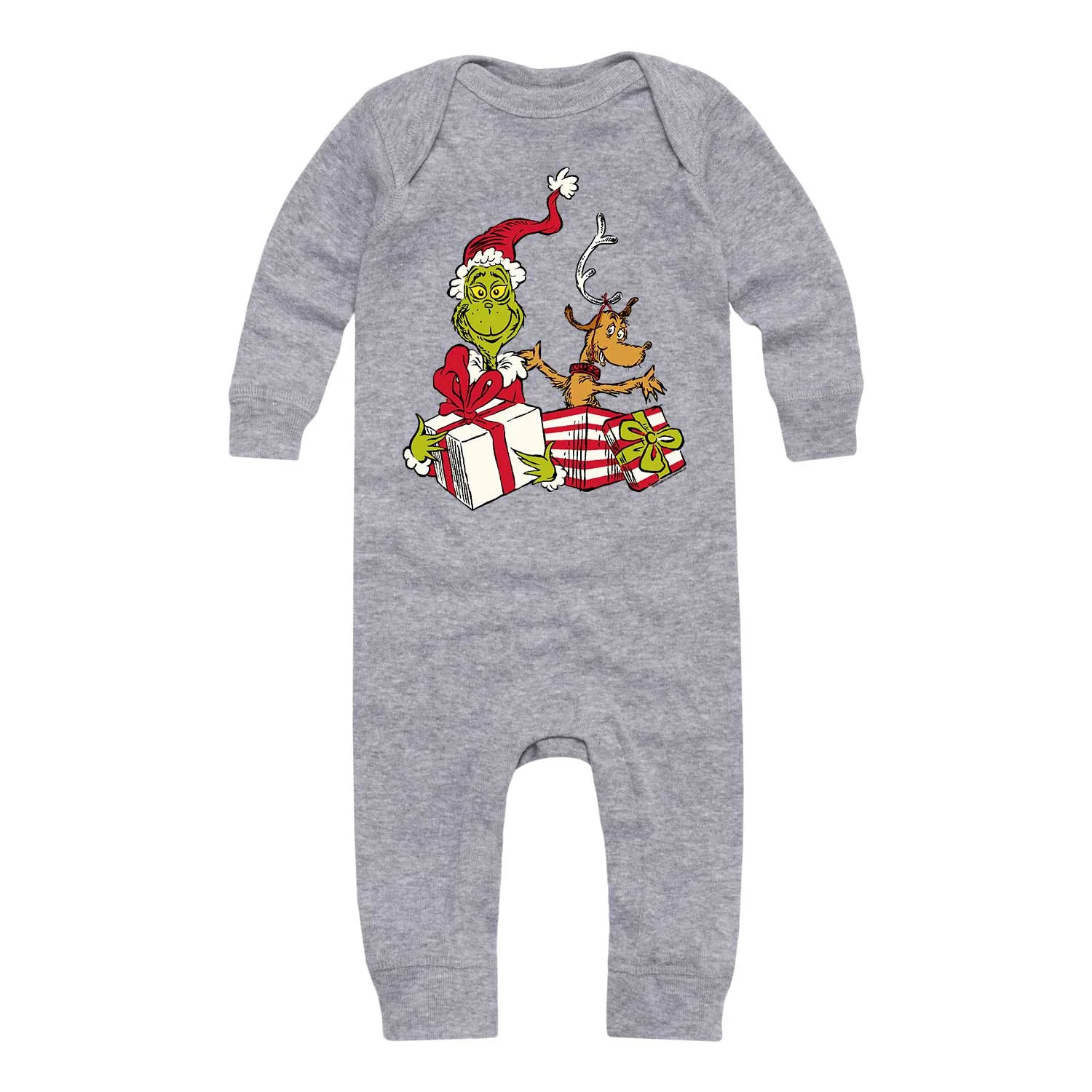 Dr. Seuss - How The Grinch Stole Christmas - Infant Baby Long Sleeve Bodysuit | Walmart (US)