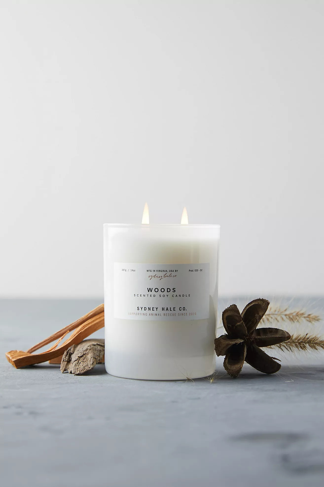Sydney Hale Candle, Woods | Anthropologie (US)