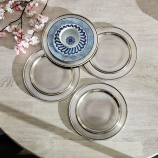 Pewter Chargers - Set of 4 | Ballard Designs, Inc.