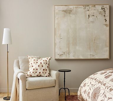 Warm Texture Framed Canvas Print | Pottery Barn (US)