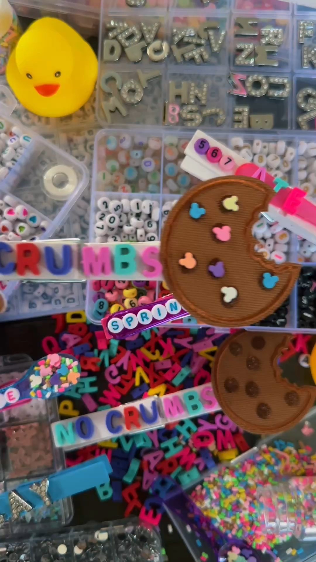 Cheer pin decorations! Clothes pins, junk case charms, faux sprinkles, rhinestone glue and more. 

#LTKFamily #LTKKids #LTKStyleTip