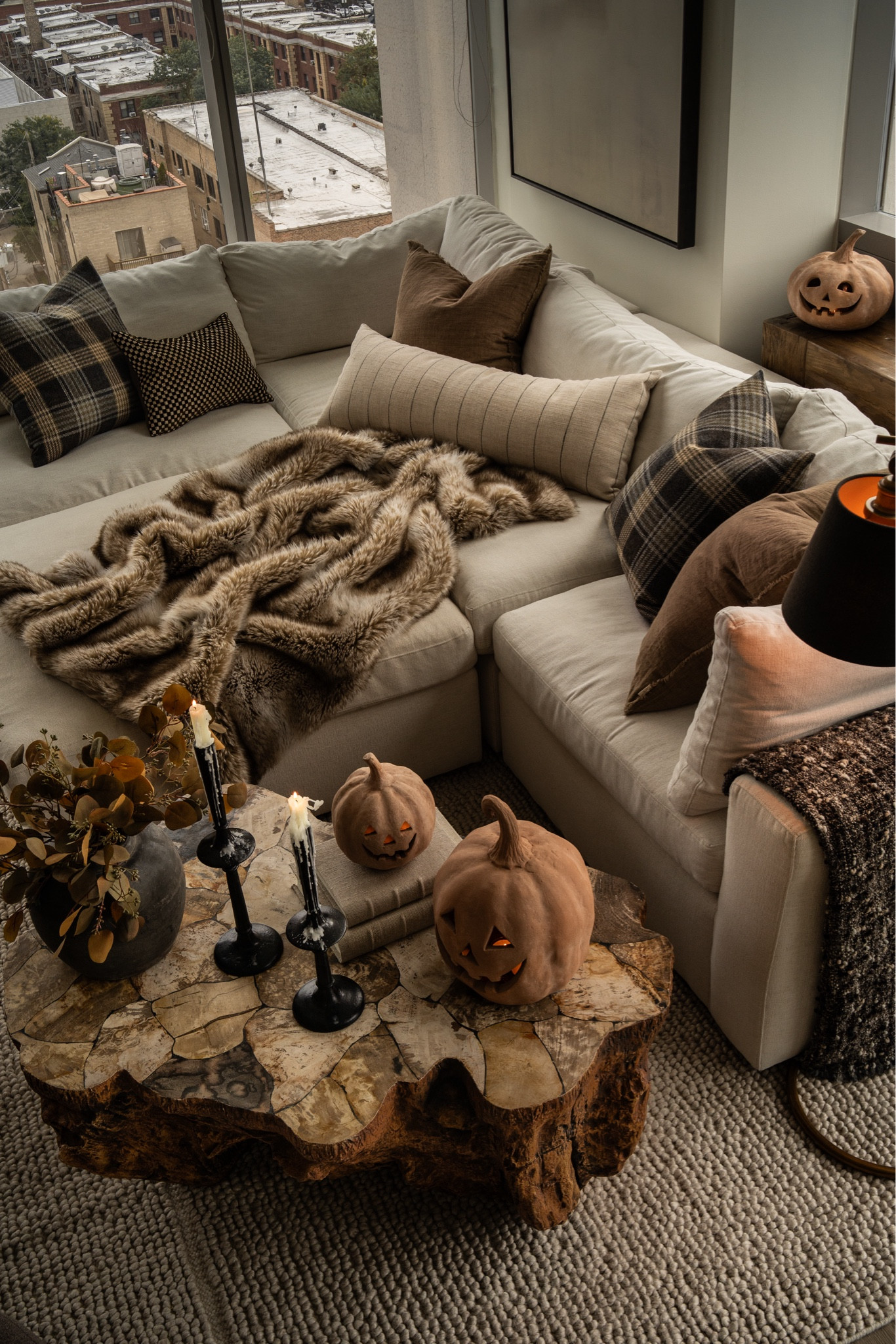 Sofa pit, sofa sectional, cozy vibes, Halloween movie night, scary movie night, spooky movie, spooky decor, cozy living room, living room inspo, living room decor, sectional ideas, sectional styling 

#LTKSeasonal #LTKhome #LTKmens