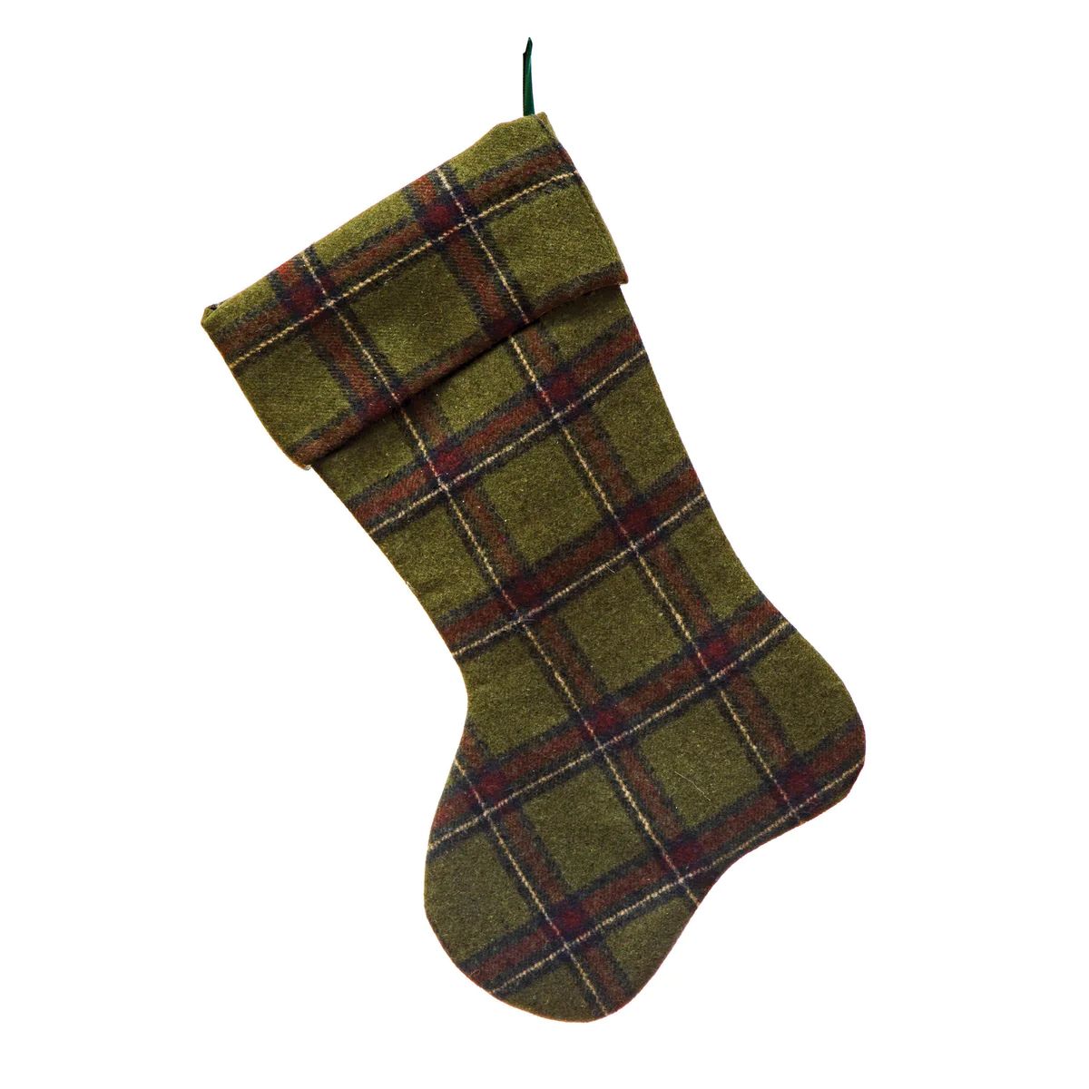 PLAID STOCKING | Cooper at Home