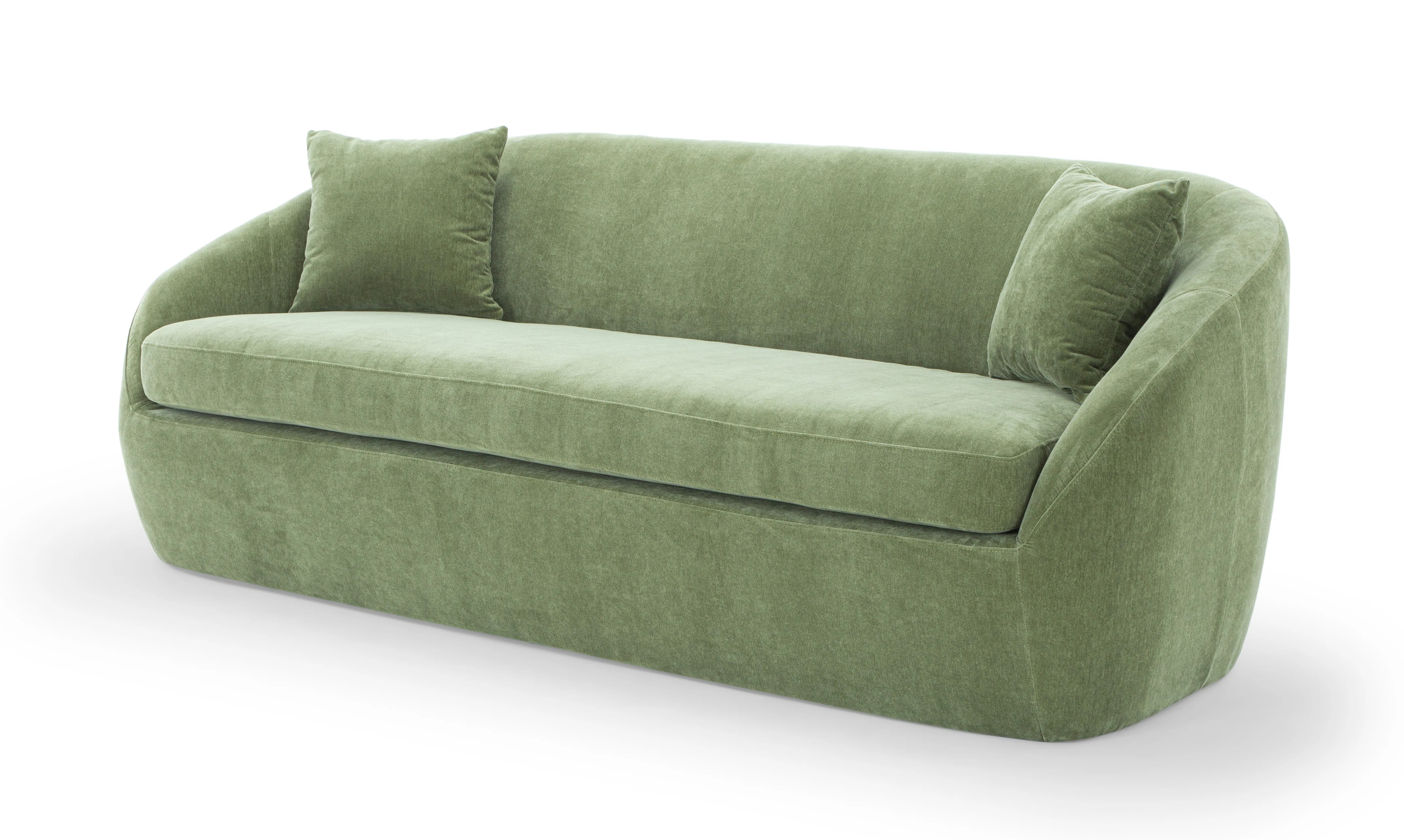 AllModern Stargazer 81" Round Arm Curved Sofa & Reviews - Wayfair Canada | Wayfair North America