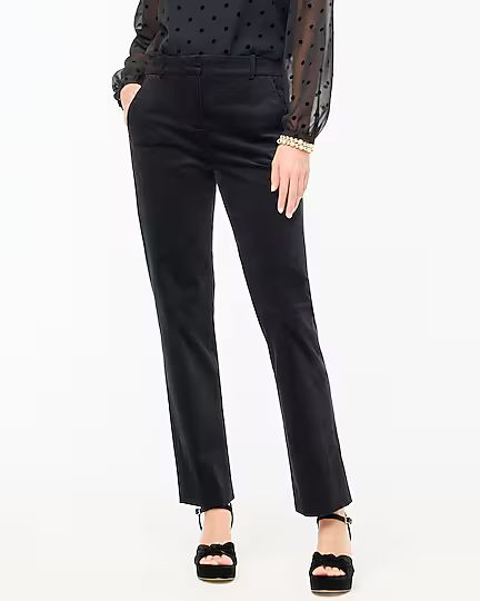 Tall velvet Kallie pant | J.Crew Factory