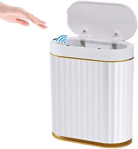 Touchless Automatic Sensor Smart Trash Can Garbage Can Wasterbasket Bin 2Gallon for Bathroom Kitc... | Amazon (US)