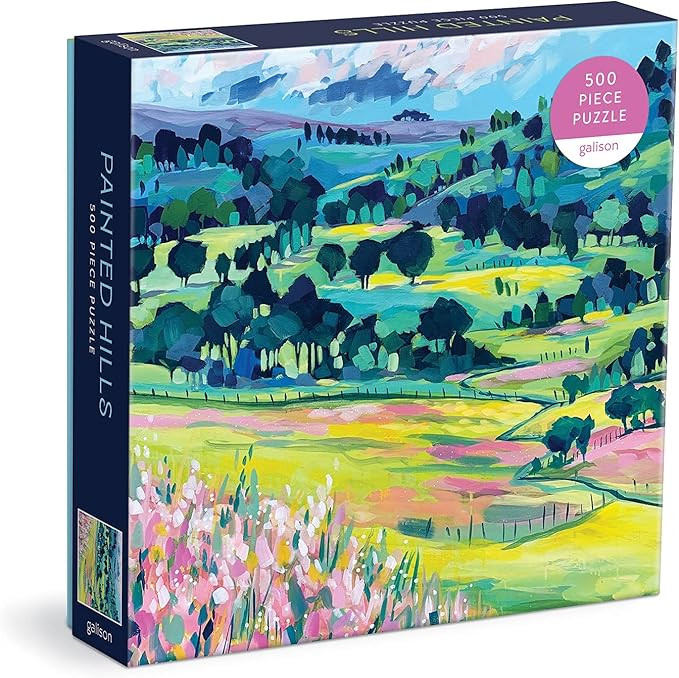 Galison Painted Hills 500 Piece Puzzle from Galison - Fun and Challenging 500 Piece Puzzle, Beaut... | Amazon (US)