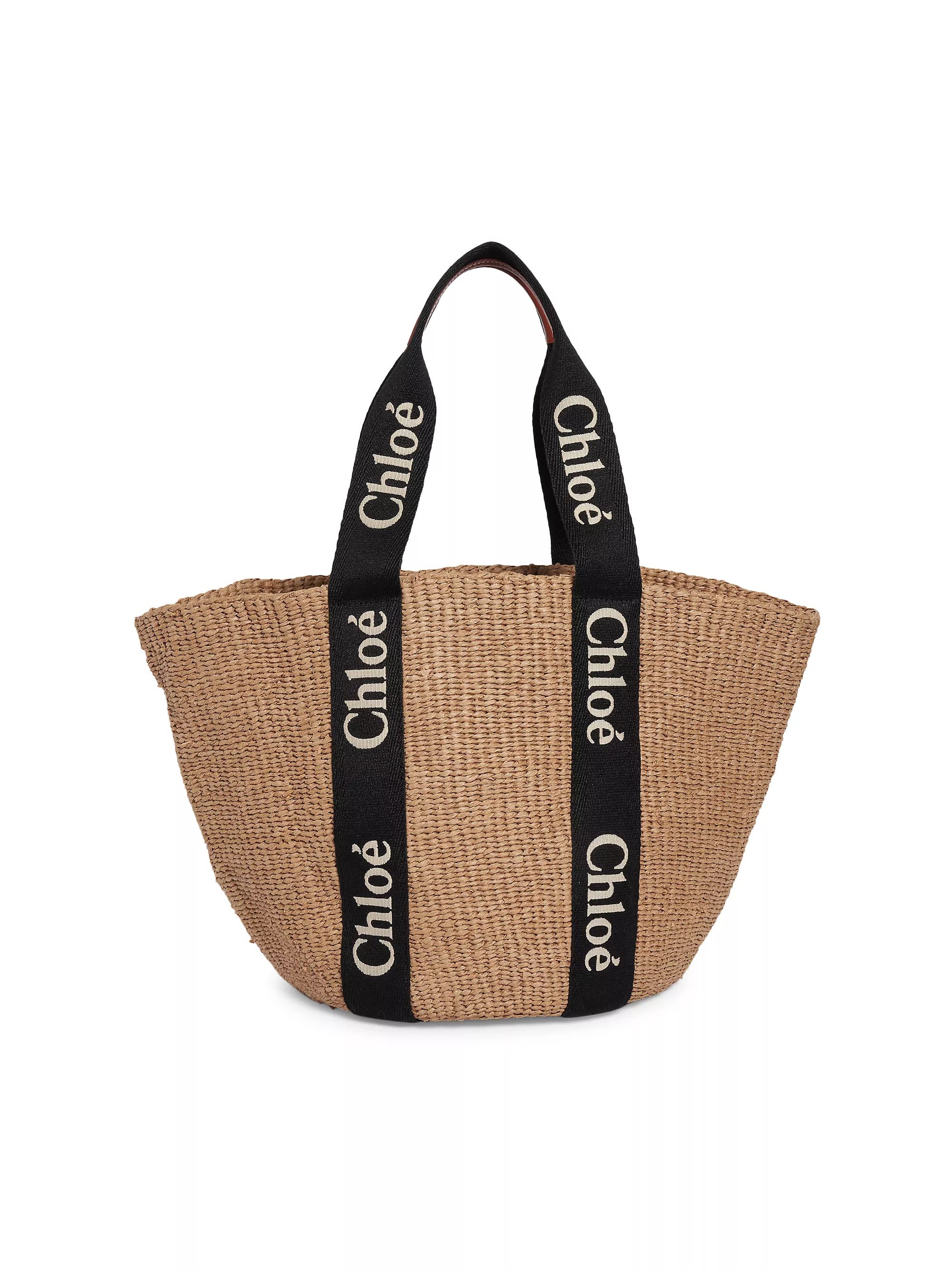 Large Woody Basket Tote Bag | Saks Fifth Avenue