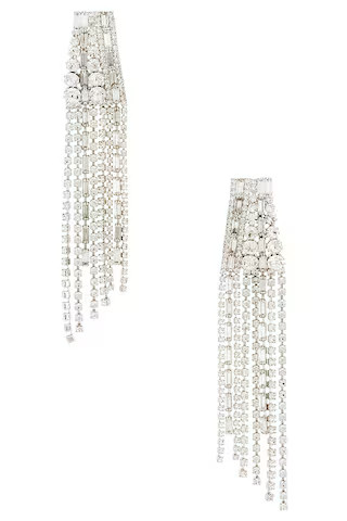 Magda Butrym Tassel Earrings in Rhodium Silver from Revolve.com | Revolve Clothing (Global)
