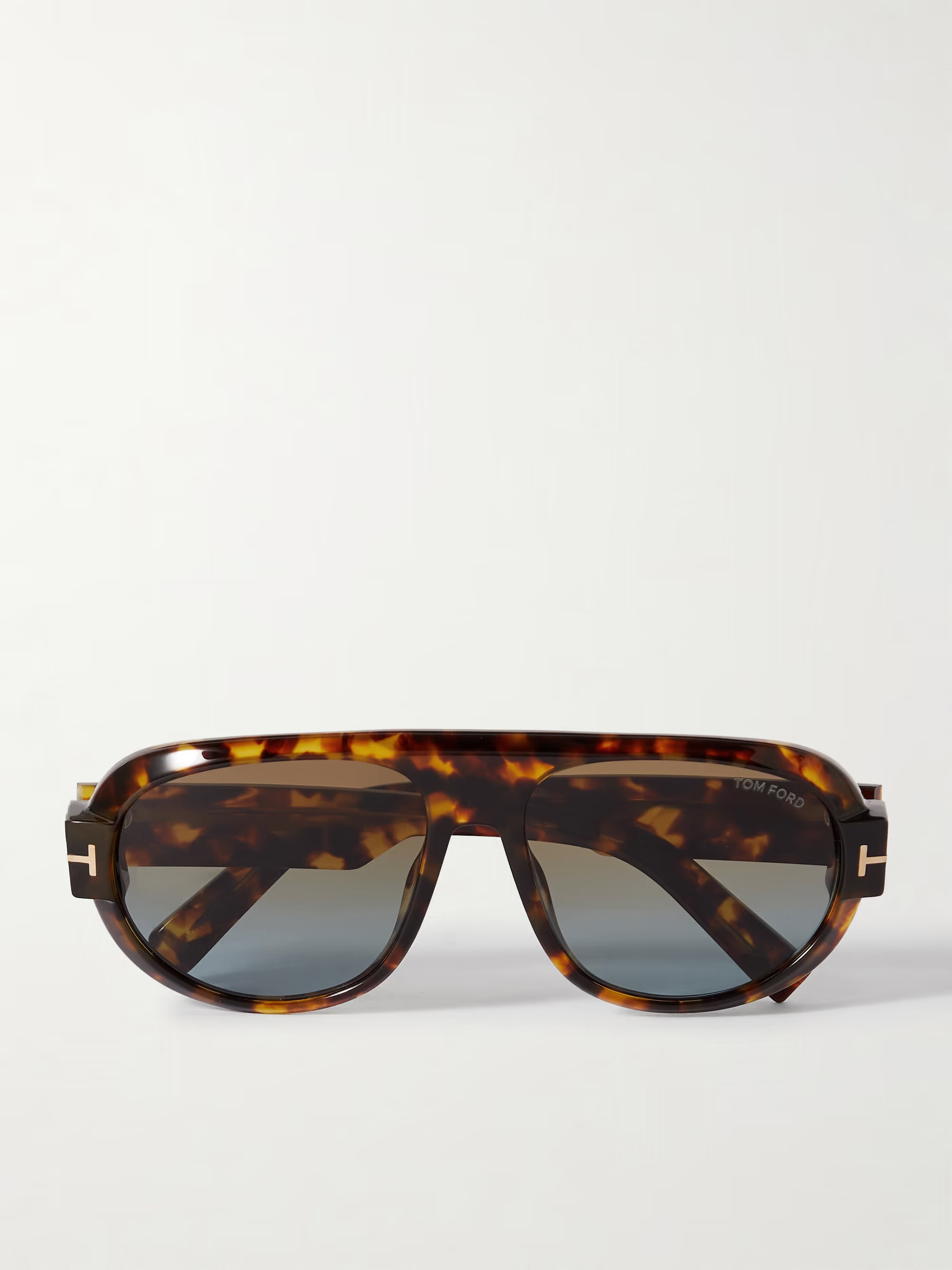 Blake aviator-style tortoiseshell acetate sunglasses | NET-A-PORTER (US)