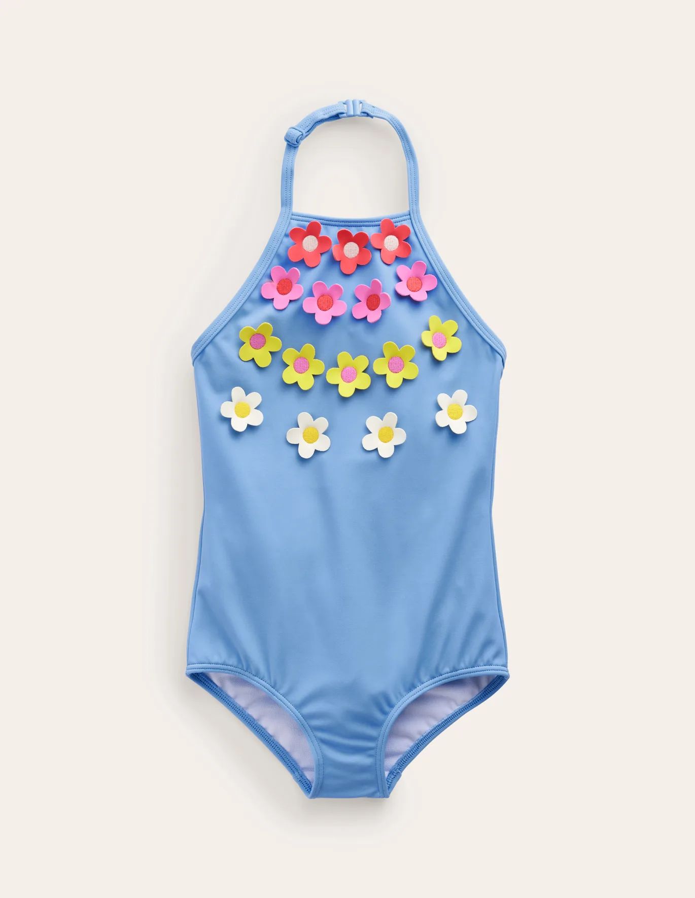 Halterneck Flutter Swimsuit | Boden (US)