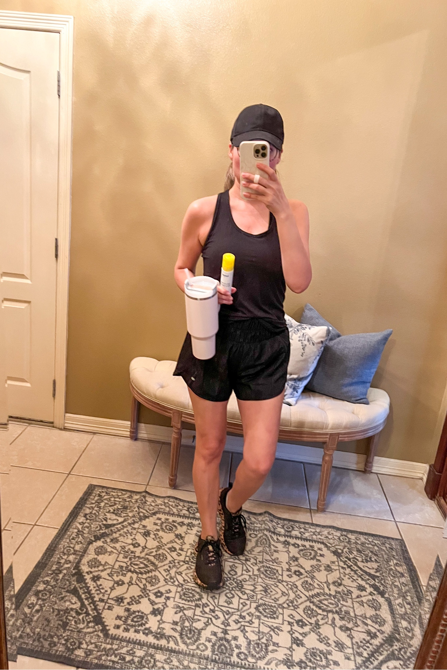 Workout essentials 
Super goop defense refresh re setting mist face sunscreen 40 SPF
Stanley 40 oz quencher with handle and straw rose quartz
Brooks sneakers


#LTKbeauty #LTKfit #LTKhome