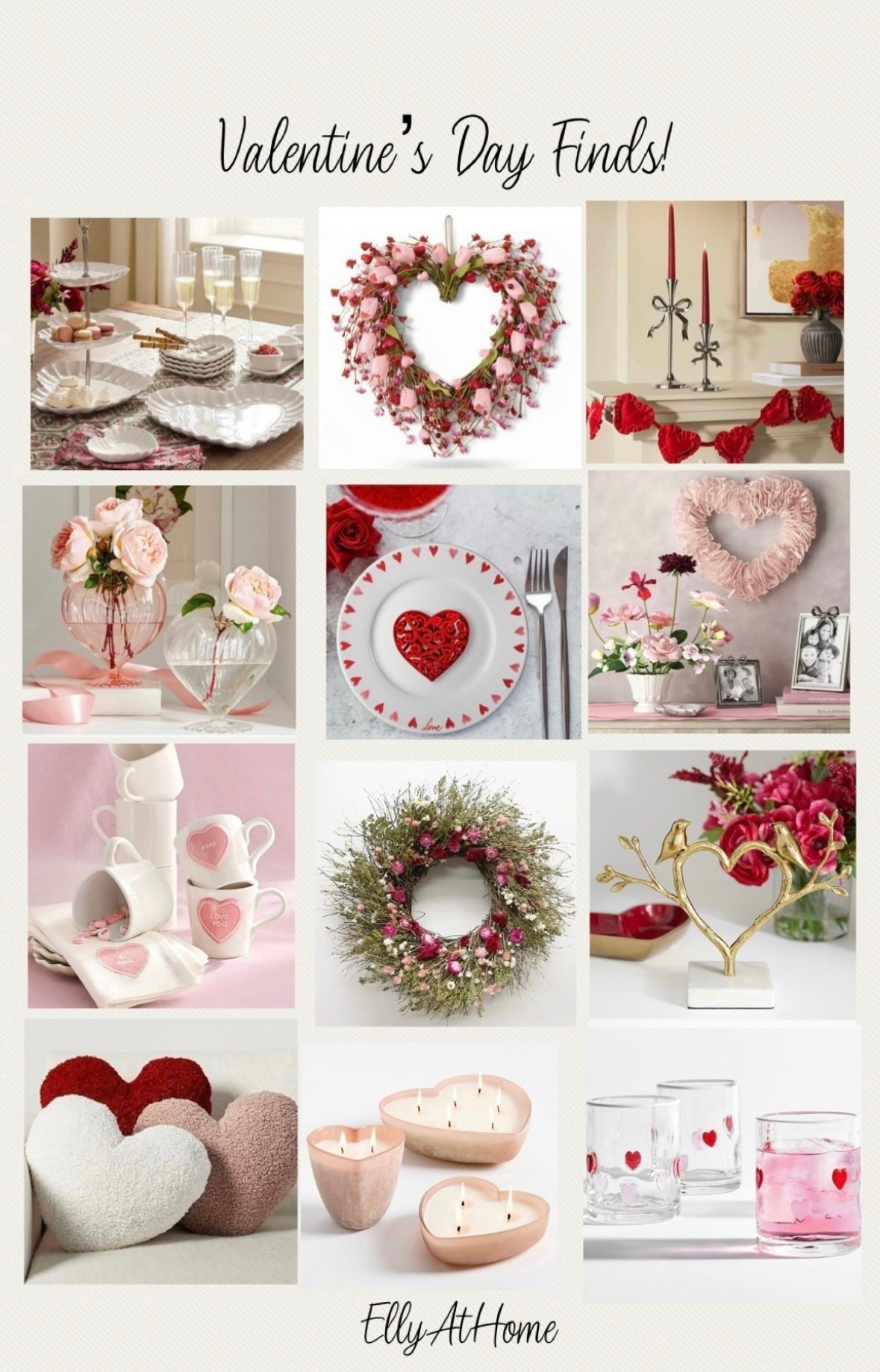 Valentine’s Day gift ideas and home decor styling finds! Shop wreaths, mugs, candles, frames, candleholders, plates and more from Pottery Barn, Target, Amazon. Shop soon! 

#LTKFindsUnder50 

#LTKHome #LTKSaleAlert