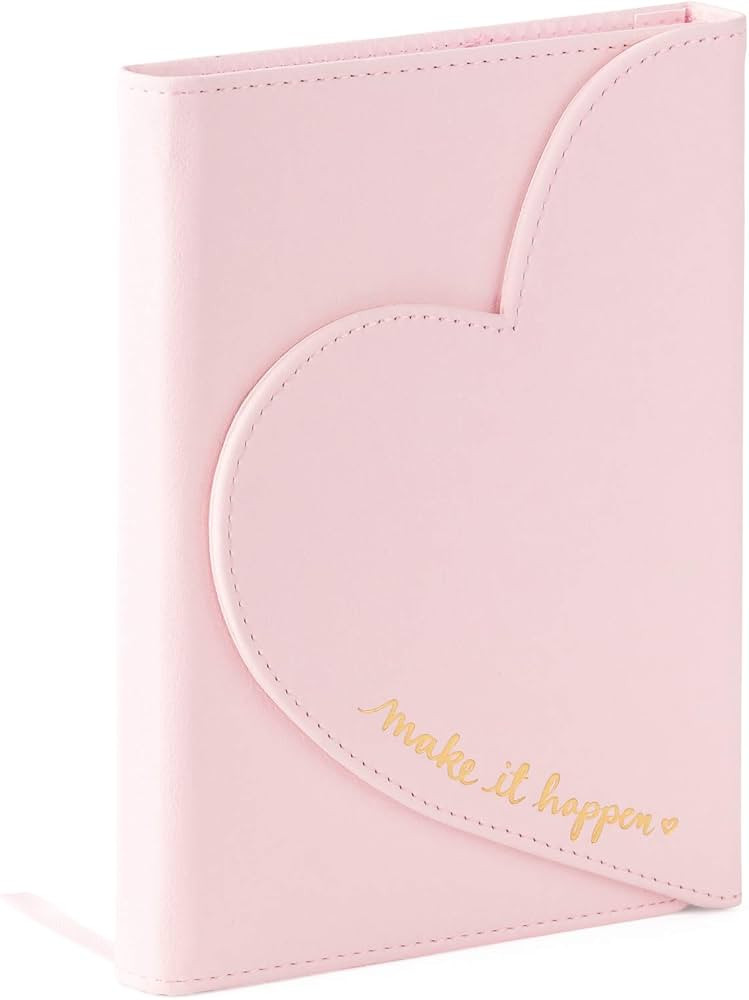 Eccolo Dayna Lee Love Journal & Notebook With Magnetic Heart Flap, 256 Acid-Free Ruled Pages (Lig... | Amazon (US)