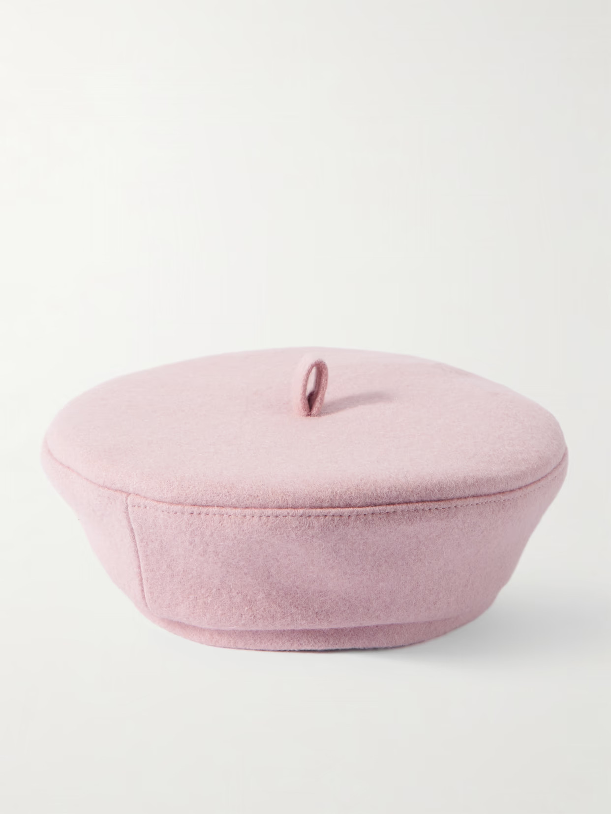 Ruslan Baginskiy - Wool-blend Beret - Pink | NET-A-PORTER (US)