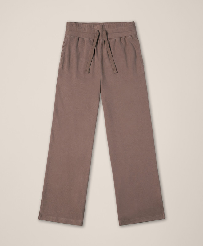 Women’s Cloudknit Wide Leg Pant made with Organic Cotton | Pact | Pact Apparel