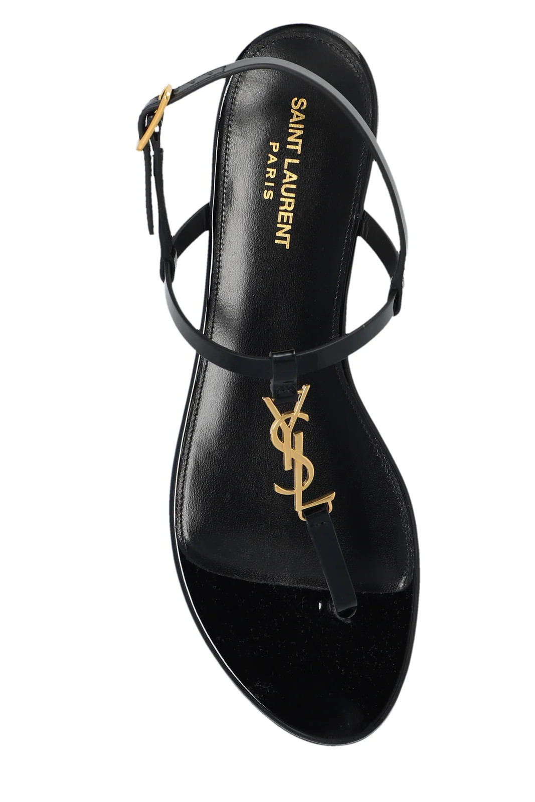 Saint Laurent Cassandra T-Strap Sandals | Cettire Global