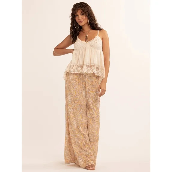 Jessica Simpson Women's Indy Hankerchief Hem Top, Sizes XS-XL | Walmart (US)