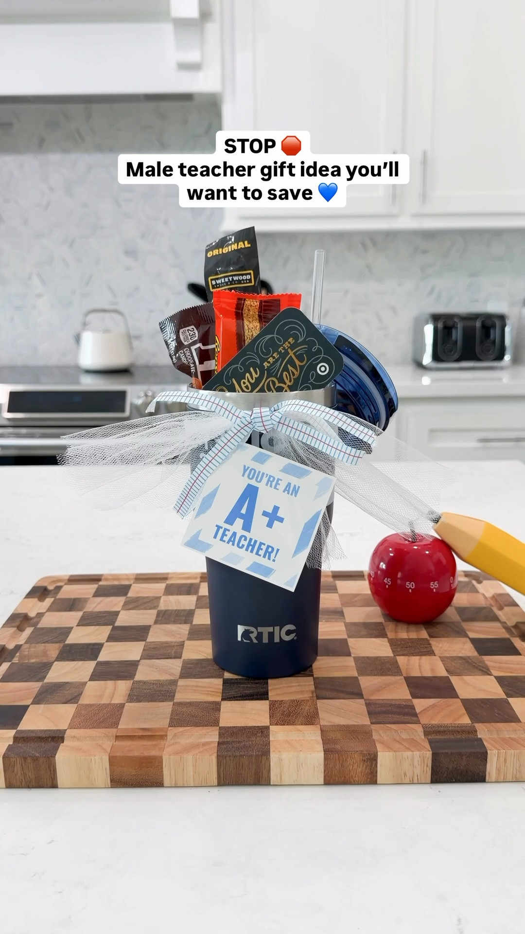 Stop scrolling 🍎 HIGHLY requested - Male Teacher Appreciation Gift Idea 💙🙌🏻

COMMENT “shop” and I’ll send links straight to your DM.

As always, men are the hardest to shop for and next week is teacher appreciation week, so it’s time to hit order! 

Save & share with a mom friend who needs a reminder 😉

#teachergiftideas #teacherappreciationweek #teachergift #teacherappreciation #teachersofinstagram

#LTKKids #LTKSeasonal #LTKmomlife