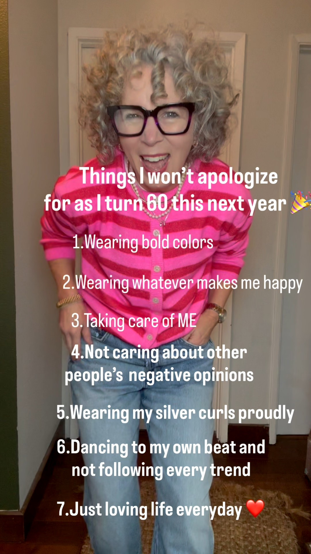 Wear the bold if it makes you happy💕 
I sized up to an 8 in jeans so they were baggy
Small coat and sweater 
Boots are tts