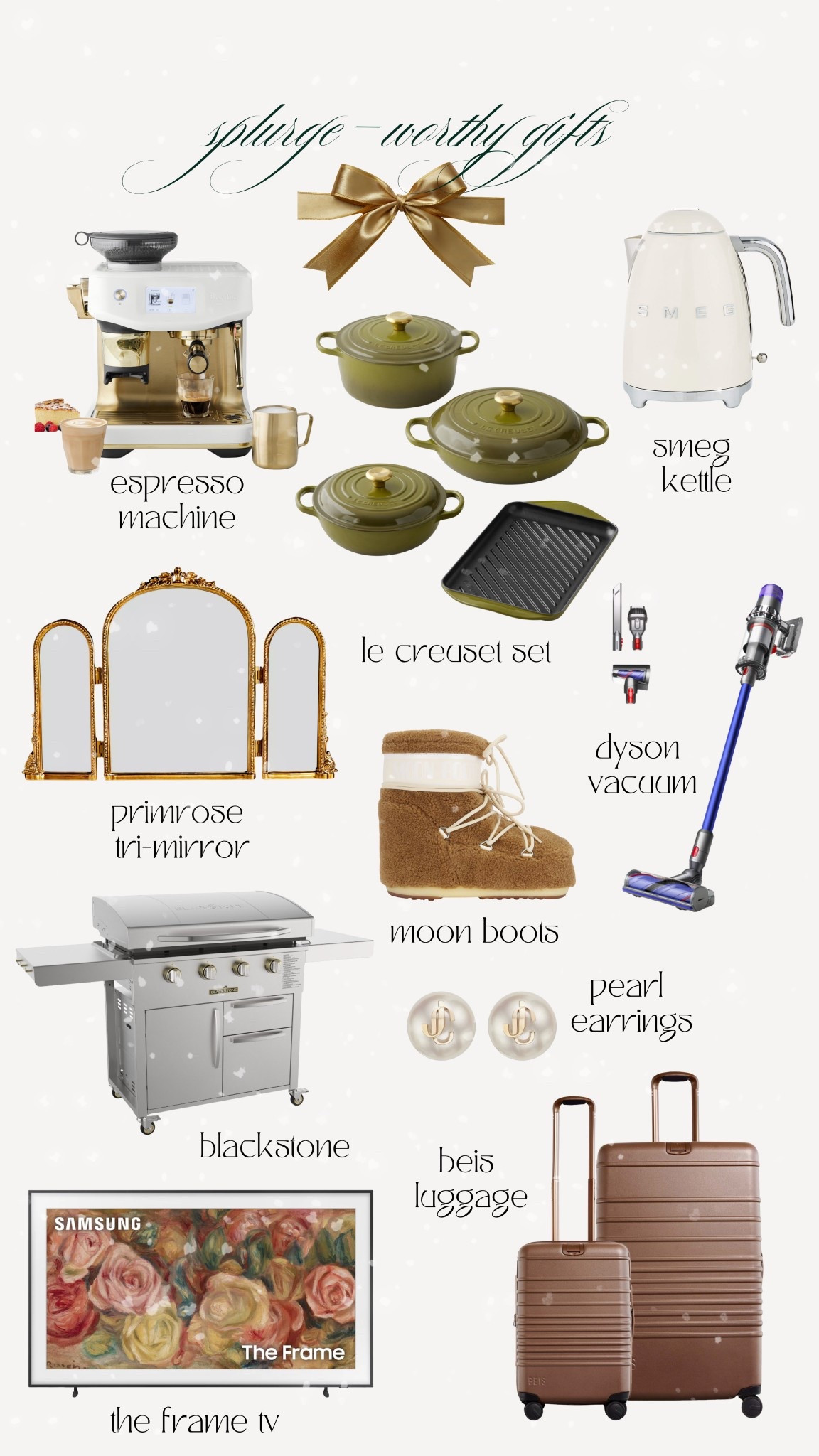 Splurge worth gift ideas 

#LTKHoliday #LTKGiftGuide #LTKCyberWeek