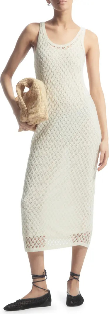COS Open Stitch Sleeveless Sweater Dress | Nordstrom | Nordstrom