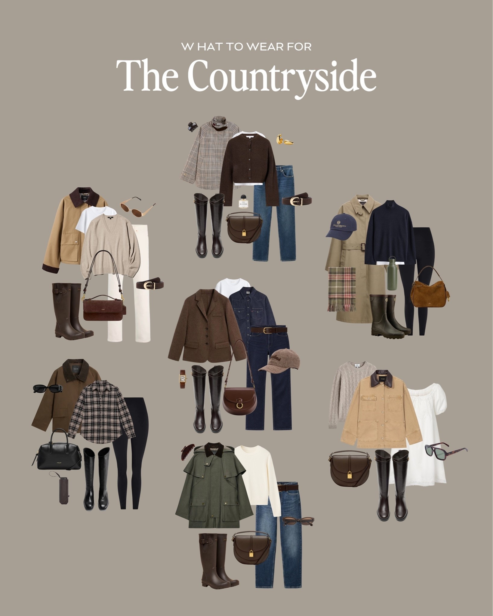Countryside outfit ideas 🤎🙌🍂

#LTKautumn