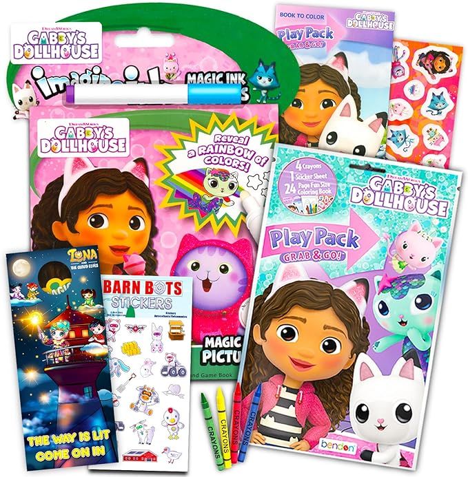 Rainbow Studios Gabby's Dollhouse Coloring and Activity Books - Imagine Ink Coloring Book, Play P... | Amazon (CA)