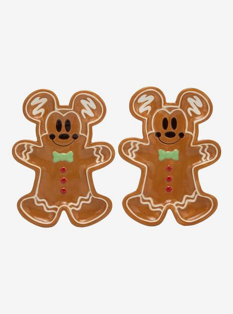 Disney Mickey Mouse Gingerbread Treat Plate Set — BoxLunch Exclusive | BoxLunch