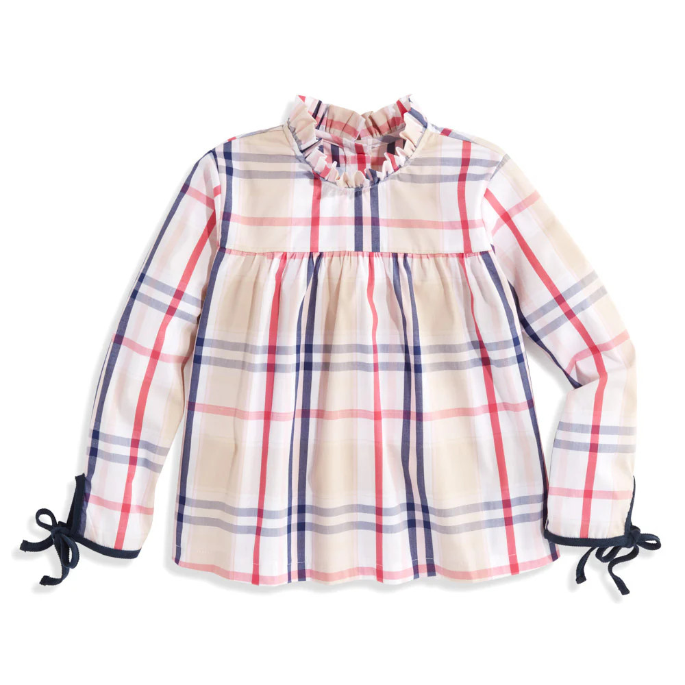 Ruffled Turner Blouse | bella bliss 