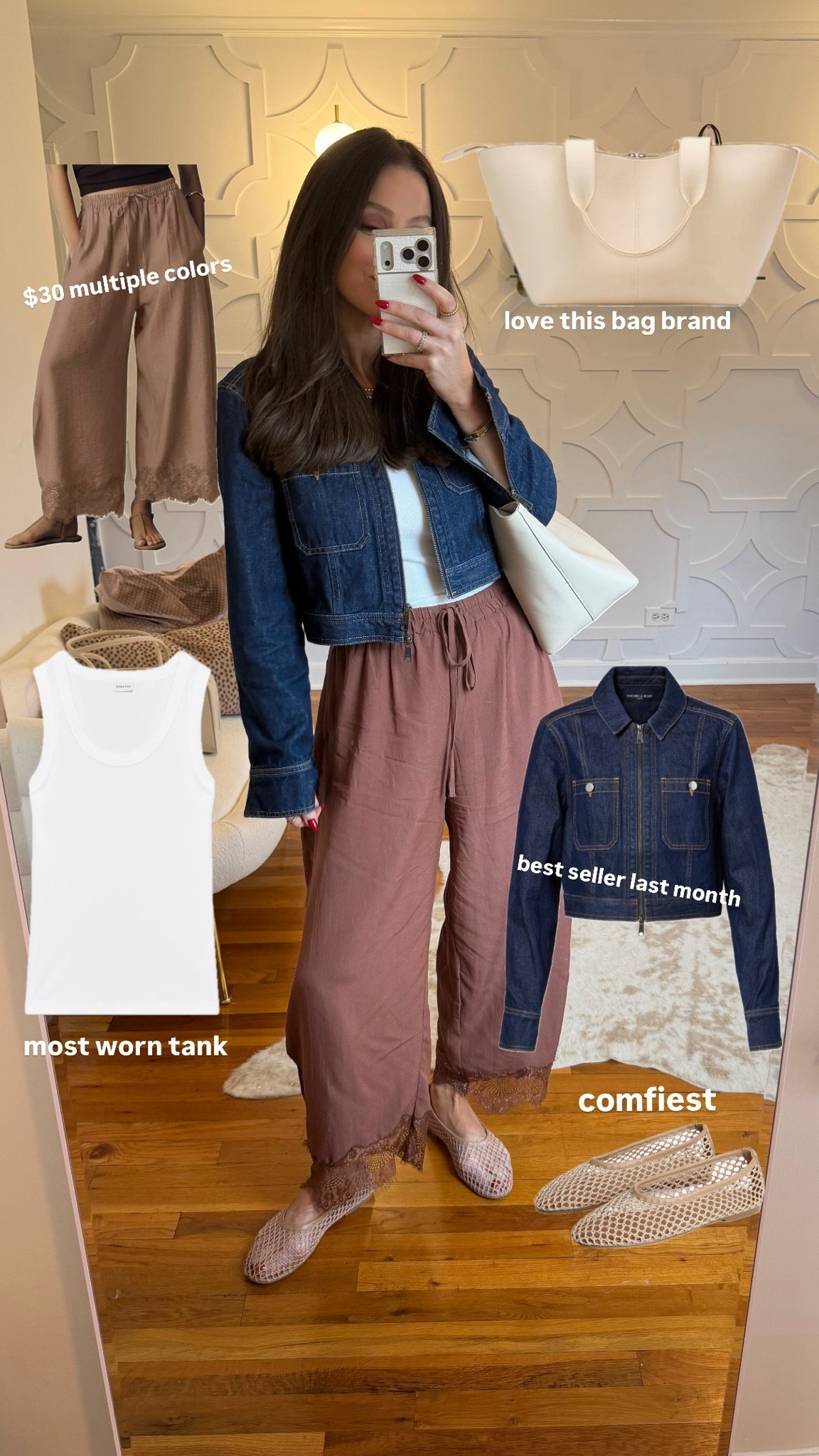 Easy transitional ootd 🤍 everything is true to size!

#LTKootd #LTKOver40 #LTKSeasonal