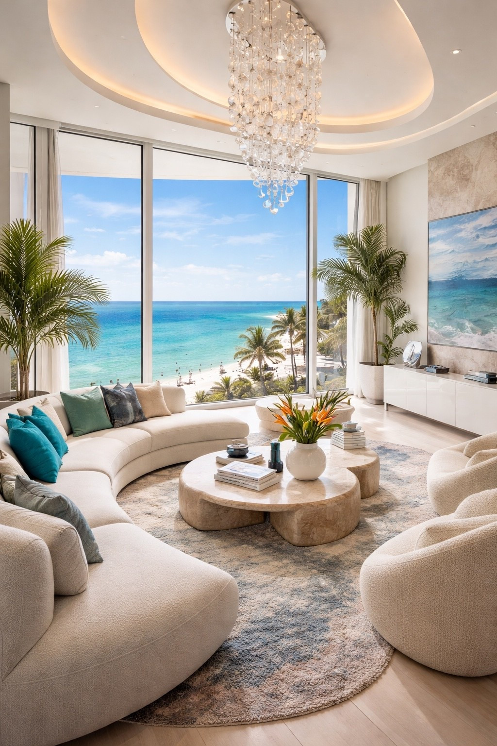 A dreamy coastal living room with soft curves, ocean blues, and an elegant resort-style feel.

#coastallivingroom #luxurylivingroom #livingroomideas #oceanviewhome #coastaldecor #beachhouseinspo #livingroomdecor #interiordesign #homedecor #coastalhome #luxuryinteriors #blueandwhitedecor #serenehome #beachydecor #elegantinteriors #homeinspo #designinspo #wayfairhome #ltkhome #ltkdecor #ltkdesign #ltkfinds #ltkit #shopthelook #pinteresthome #coastalstyle #resortstyle #softluxury #beachhouselivingroom #livingroominspo