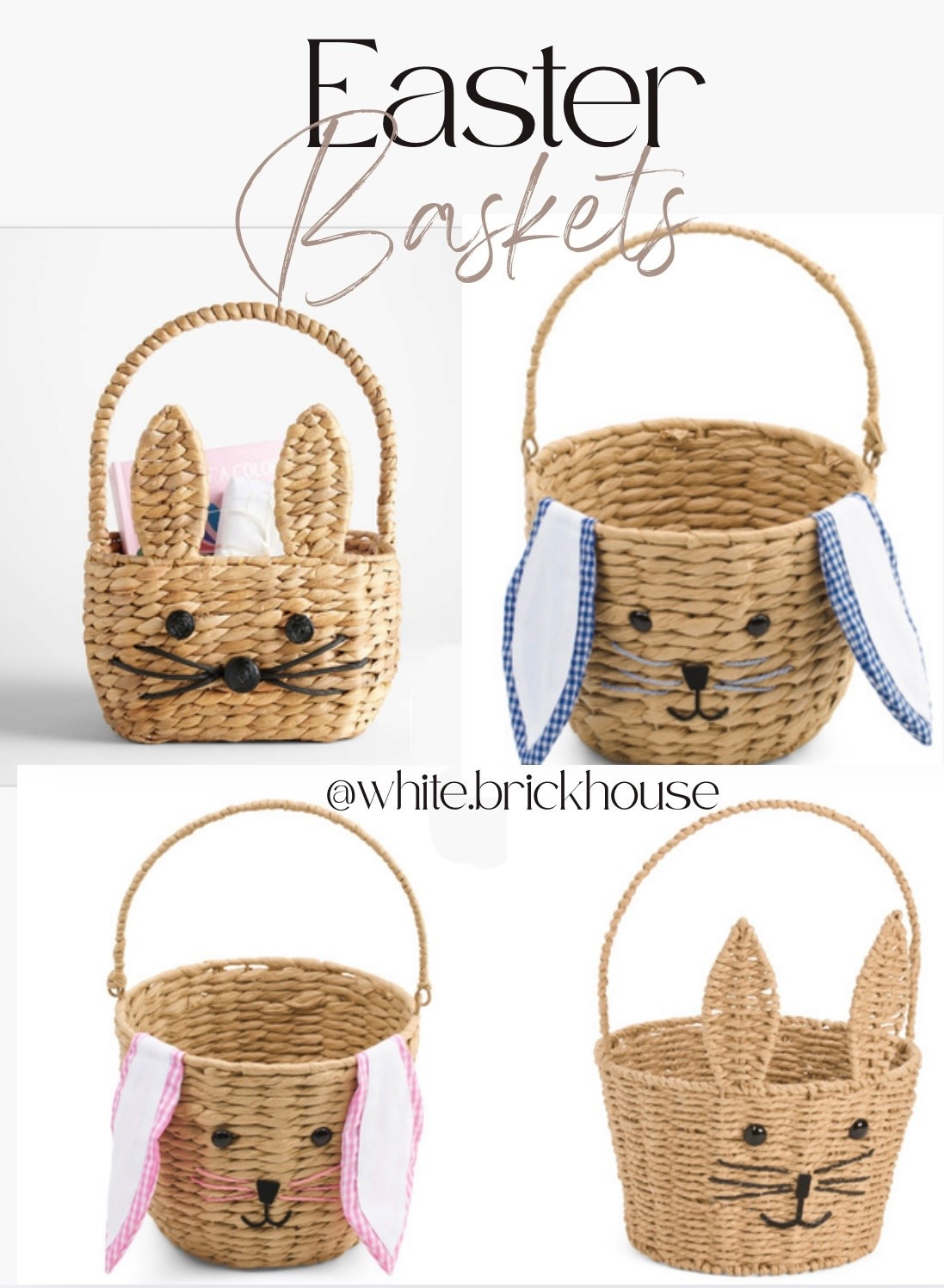 Easter baskets 
Cool mom
Cute finds 
Baskets. Seasonal. Momlife

#LTKKids #LTKSeasonal #LTKdayinmylife