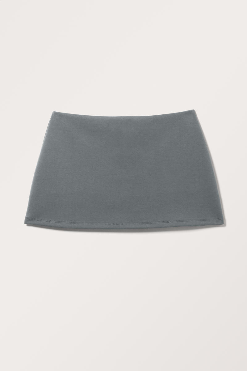 Mini-Skort Zum Hineinschlüpfen - Grau | Monki (DE)