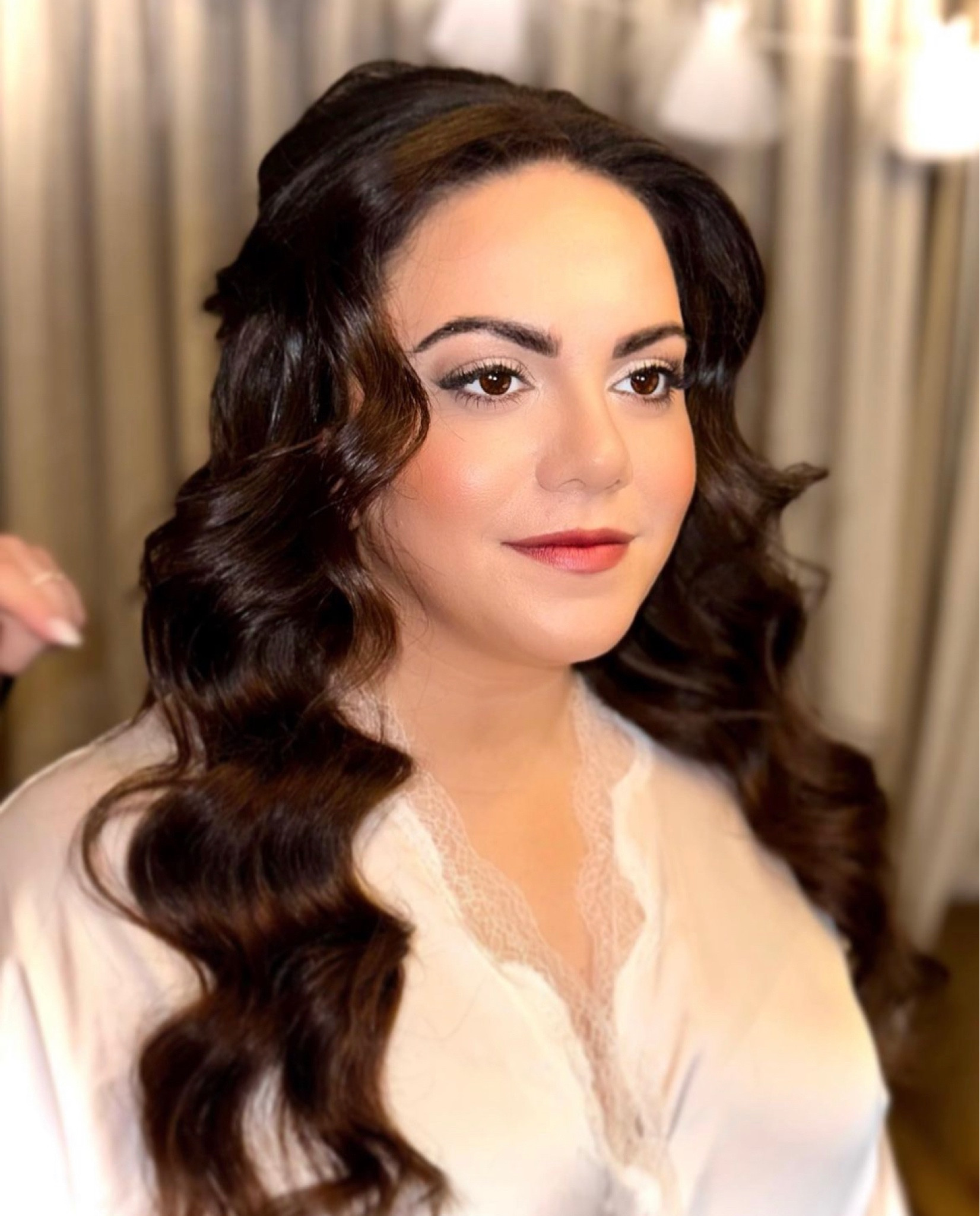 My makeup look from @makeup.by.Montana and hair by @the_beautibox_

Linked my exact green bridesmaid robes and similar bride robes! Mine is from Victoria’s Secret 

#LTKunder50 #LTKwedding #LTKbeauty