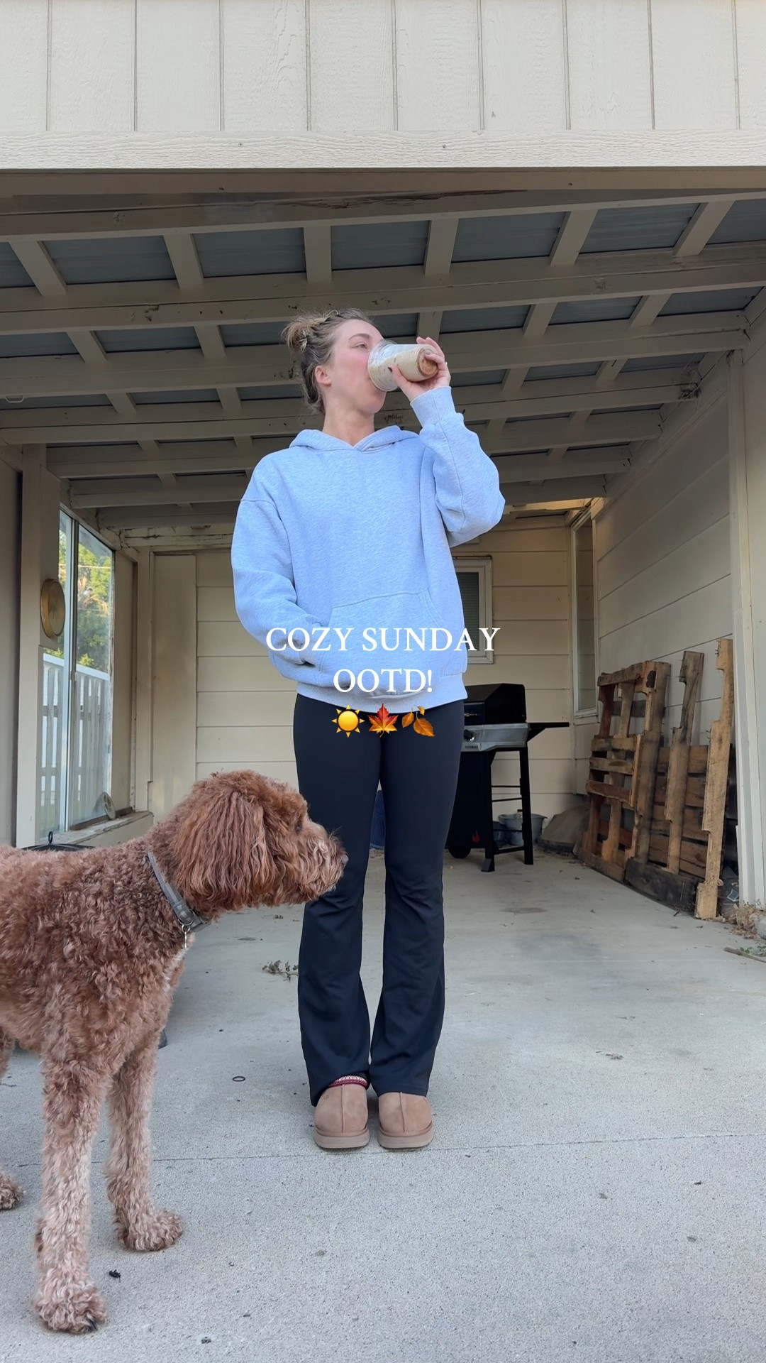 The comfiest fall outfit all from Amazon! 