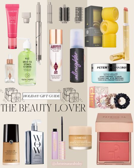 HOLIDAY GIFT GUIDE: THE BEAUTY LOVER 

#LTKbeauty #LTKHoliday #LTKGiftGuide