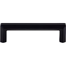 Top Knobs TK793BLK Serene Collection 3-3/4" Lydia Pull, Flat Black | Amazon (US)