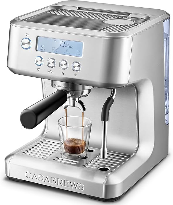 CASABREWS Ultra Espresso Machine with LCD Display, Espresso Maker with Powerful Milk Frother, Cus... | Amazon (US)