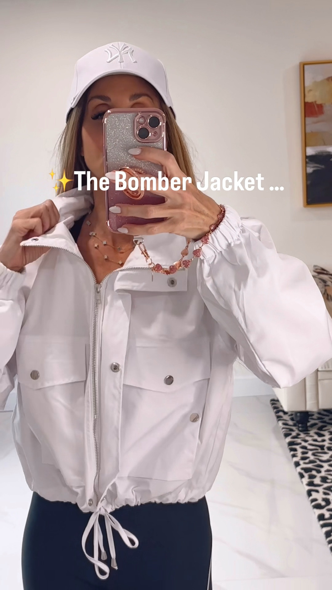 ✨The lightweight bomber jacket for spring/summer🤍. Versatile and elevates any outfit.  

#LTKOver40 #LTKmomlife #LTKootd