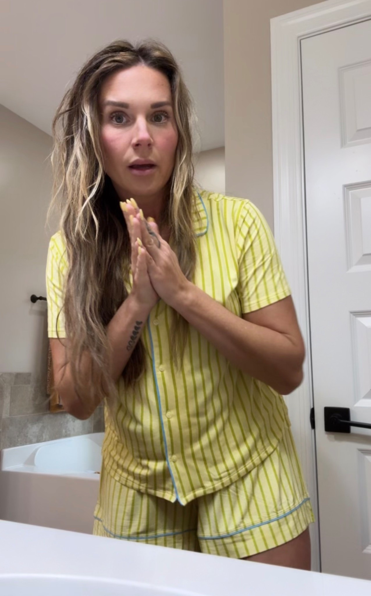 Aerie has the best pajamas hands down! I’m in a size small 5’6 139lbs 

#LTKmorningroutine #LTKSaleAlert #LTKselfcare