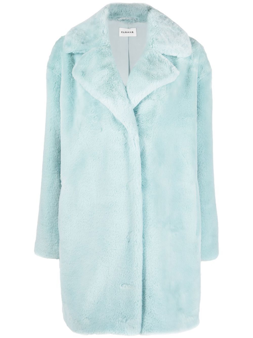 P.A.R.O.S.H. Photo faux-fur Coat - Farfetch | Farfetch Global