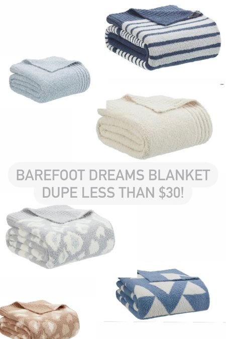 The coziest barefoot dreams blanket dupe for less than $30! 

#LTKhome #LTKunder50 #LTKSeasonal