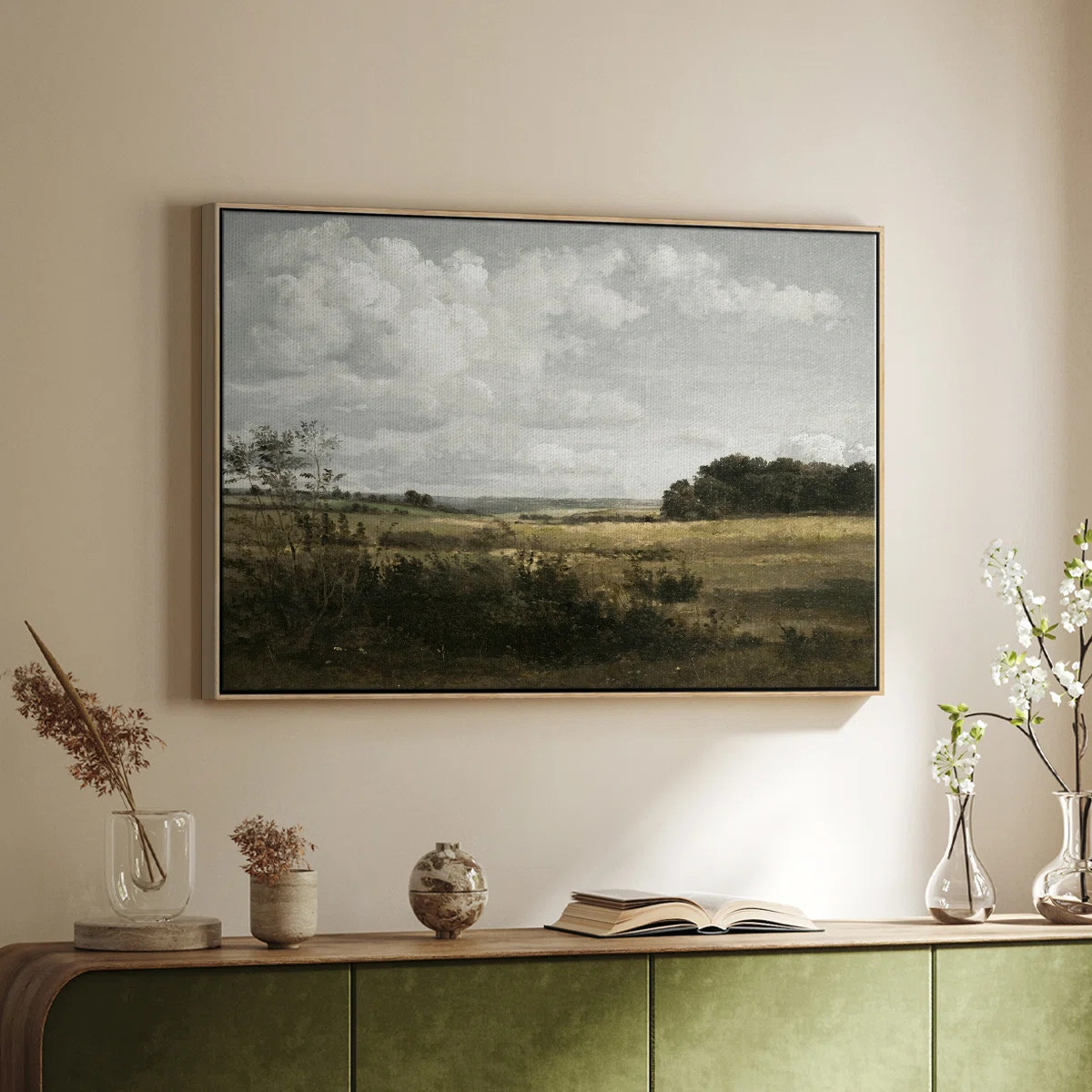 Vintage Landscape - CMLXXXIV " on Canvas | Wayfair North America